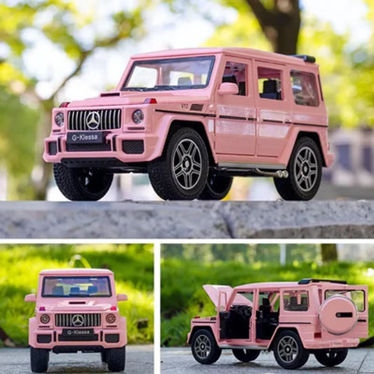 MERCEDES BENZ G-KLESSA G-63 1:24 Die-Cast Metal Collectible Car with Opening Doors and Bonnet