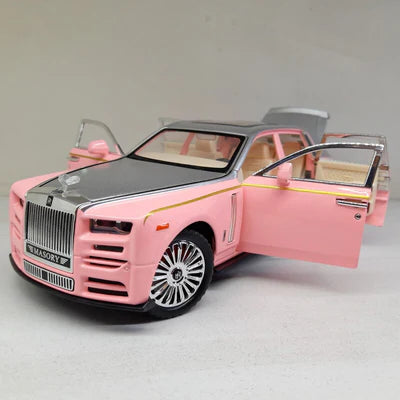 ROLLS ROYCE PHANTOM 1:24 Die-Cast Metal Collectible Car with Opening Doors and Bonnet
