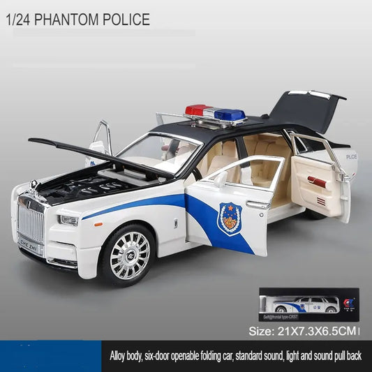 Rolls Royce  Die-Cast Metal Collectible Car with Opening Doors and Bonnet