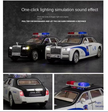 Rolls Royce  Die-Cast Metal Collectible Car with Opening Doors and Bonnet
