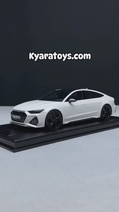AUDI RS7 1:24 Die-Cast Metal Collectible Car with Opening Doors and Bonnet