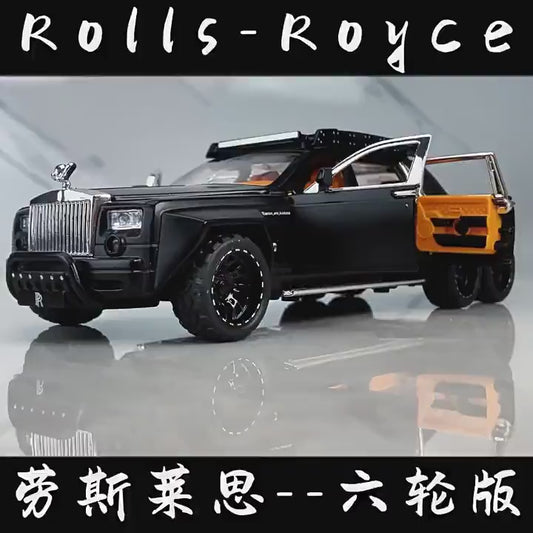 Rolce Royce Phantom  1:32 Die-Cast Metal Collectible Car with Opening Doors and Bonnet