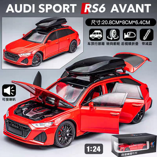 1:24 Scale Alloy Metal Car Model – RS6 Avant