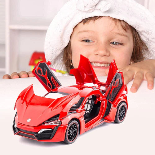 Lycan Hyper Sport Size 1:24 Die-Cast Metal Collectible Car with Opening Doors and Bonnet