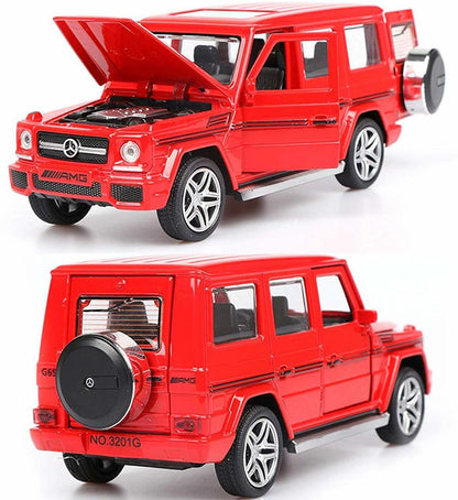 Mercedes Benz  1:32 Die-Cast Metal Collectible Car with Opening Doors and Bonnet