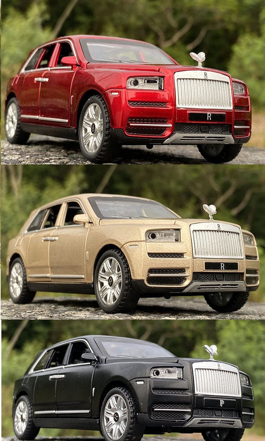 Rolls Royce 1:32 Die-Cast Metal Collectible Car with Opening Doors and Bonnet