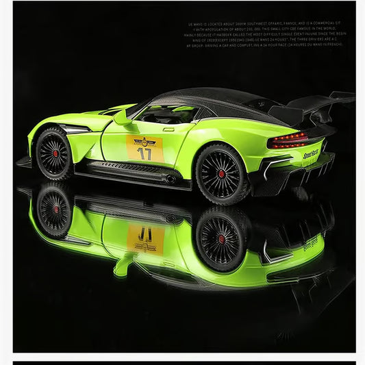 Aston Martin  1:22 Die-Cast Metal Collectible Car with Opening Doors and Bonnet