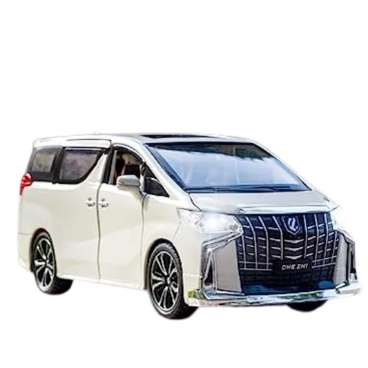 Toyata Alphard  1:32 Die-Cast Metal Collectible Car with Opening Doors and Bonnet