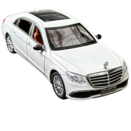 Mercedes Benz E300 1:24 Die-Cast Metal Collectible Car with Opening Doors and Bonnet