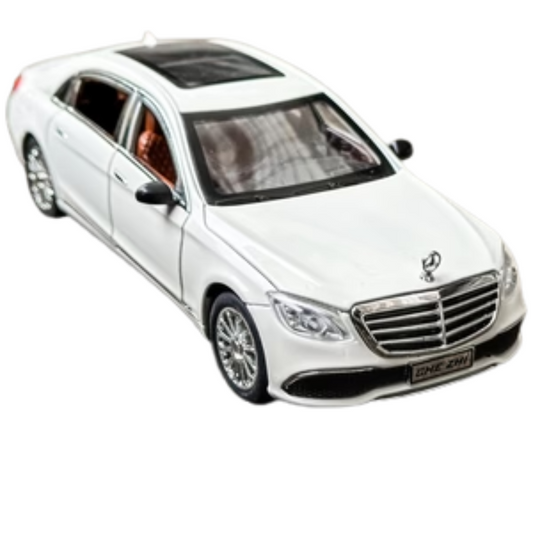 Mercedes Benz E300 1:24 Die-Cast Metal Collectible Car with Opening Doors and Bonnet