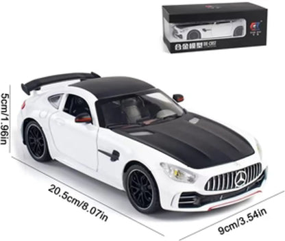 Mercedes Benz MAG GTR Size 1:24 Die-Cast Metal Collectible Car with Opening Doors and Bonet