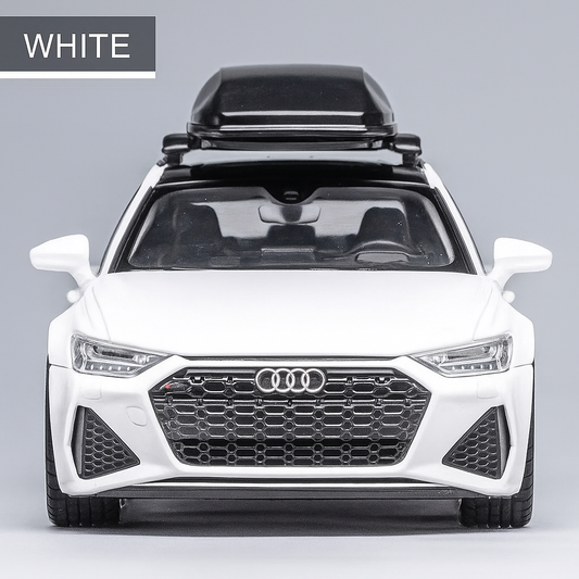 1:24 Sports Car Collectible Model with Roof Box