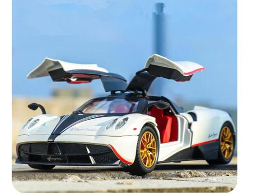 pagani huayra Die-Cast Metal Collectible Car with Opening Doors and Bonnet