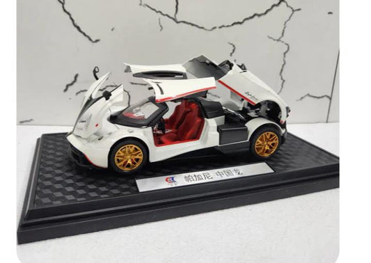 pagani huayra Die-Cast Metal Collectible Car with Opening Doors and Bonnet