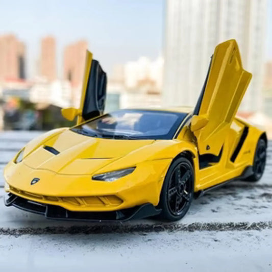 LAMBORGHINI CENTENARIO 1:24 Die-Cast Metal Collectible Car with Opening Doors and Bonnet