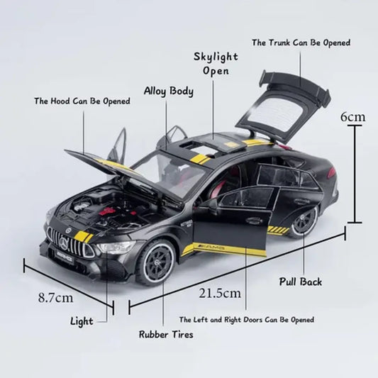 Mercedes-Benz AMG GT63 Diecast Model Car.