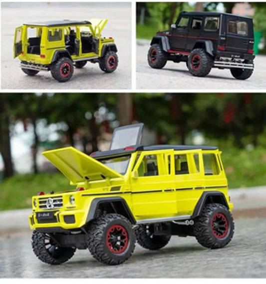 MERCEDES AMG G500 1:24 Die-Cast Metal Collectible Car with Opening Doors and Bonnet